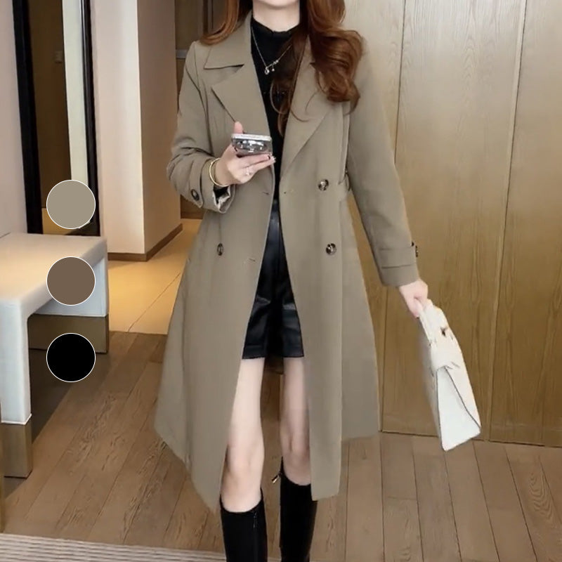 Claudine | Wool Trench Coat